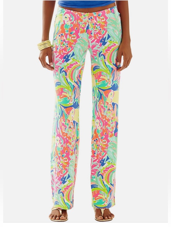 Lilly Pulitzer Pants - Lilly Pulitzer Georgia May Palazzo Pant in Multi Casa Banana Sz M